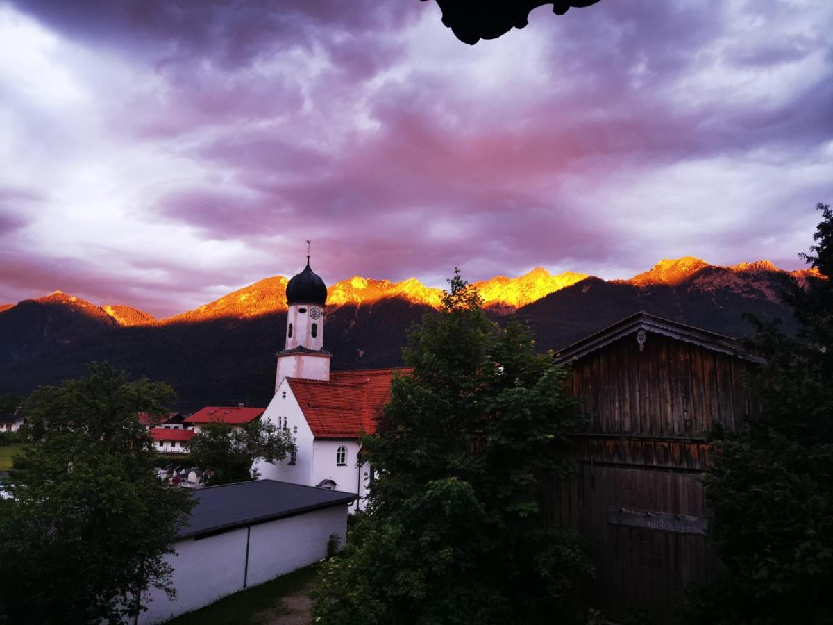 Gasthof & Hotel Zur Post Wallgau Exteriér fotografie