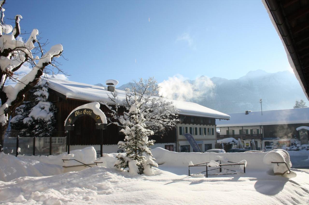 Gasthof & Hotel Zur Post Wallgau Exteriér fotografie